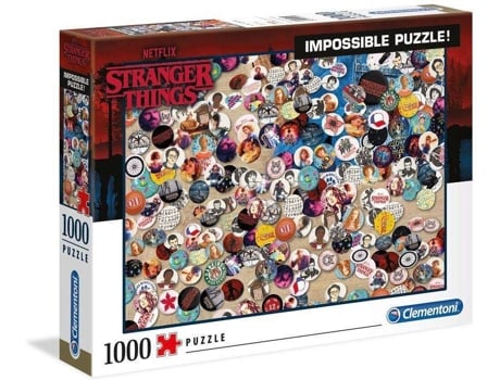 Puzzle CLEMENTONI Impossible - Stranger Things (1000 Piezas)