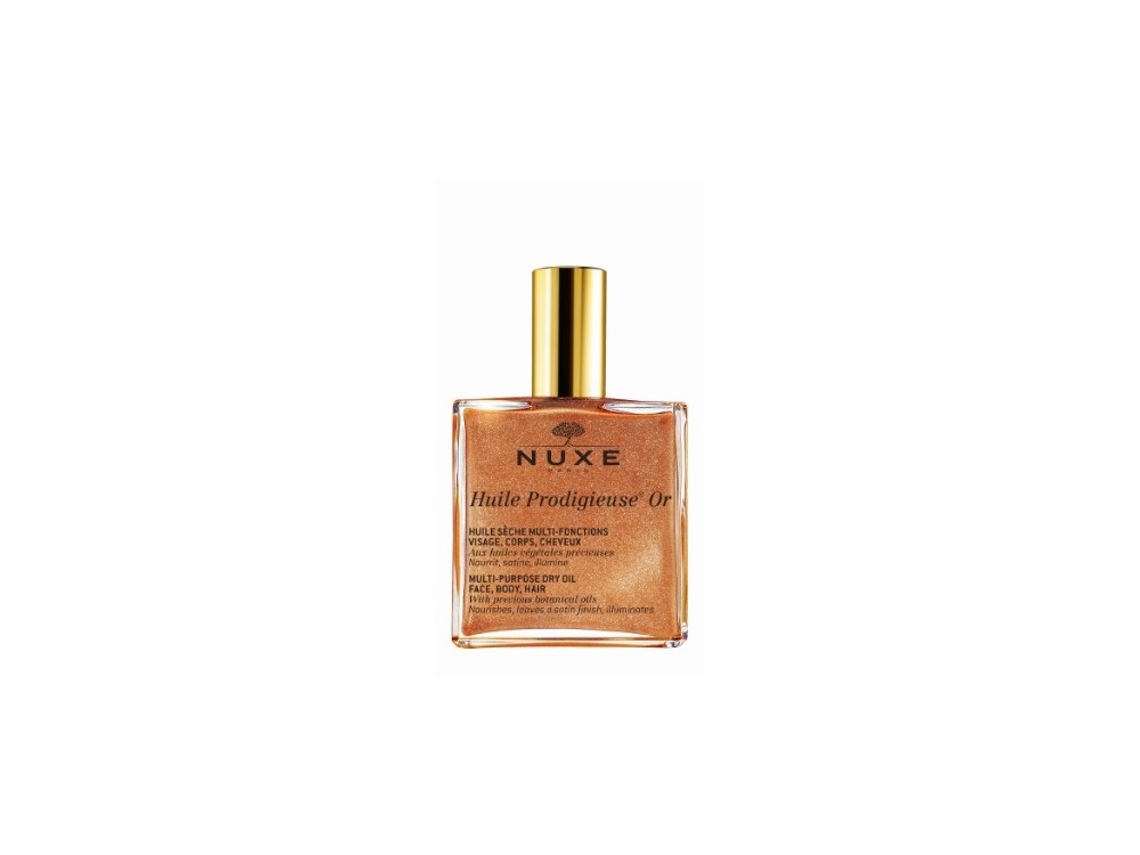 Aceite Corporal NUXE Huile Prodigieuse OR Seco para Rosto, Cuerpo y Cabello (100 ml)