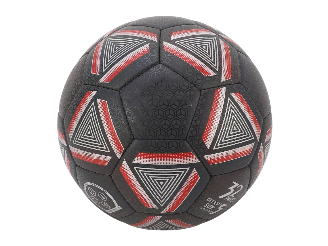 Bola de futebol refletiva 2026rebe, tamanho 5, feita de couro PU luminoso e durável, ideal para treinos e jogos noturnos.