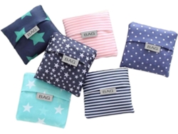 6 Bolsas De Compra Ecológicas, Unidades,