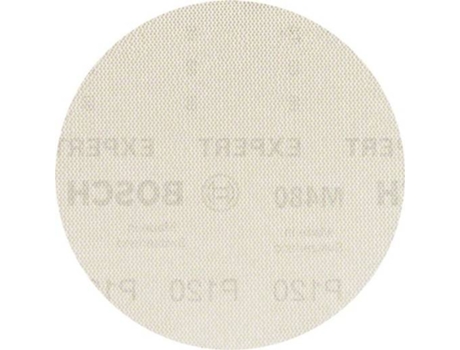 Malla de Lixa BOSCH Expert M480 para Lijadoras Excéntricas 150 mm - G 120 5 Un