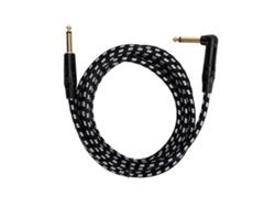 Cable Para Guitarra Eléctrica De 6,35 Mm Ofc De 3 M Con Conector Chapado En Oro Para Amplificadores E Instrumentos.