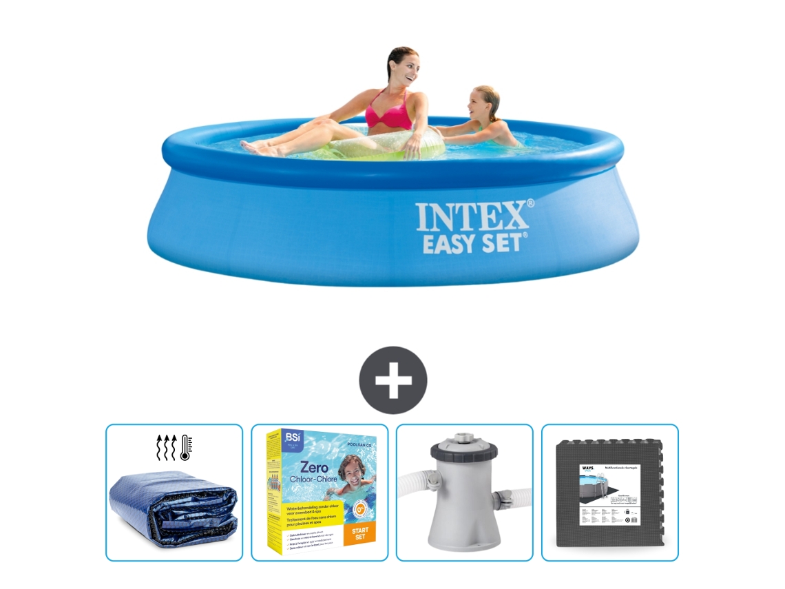 Piscina Insuflável INTEX 28106NP-CB10 (1942 L - 244x61cm)