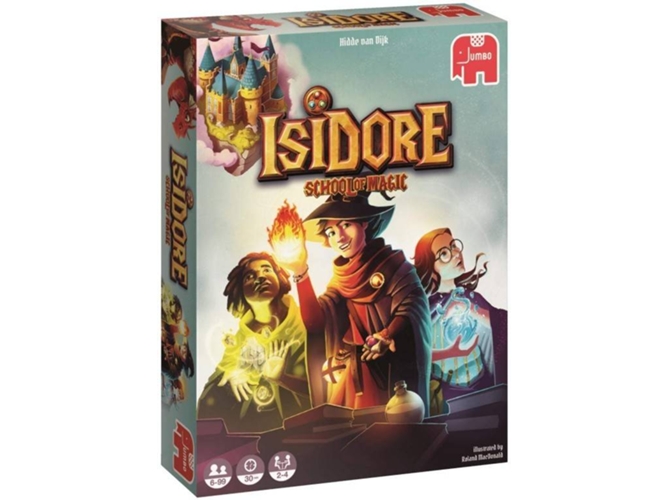 Juego de Mesa DISET Isidore - School of Magic (Portugués - Edad Mínima: 6)