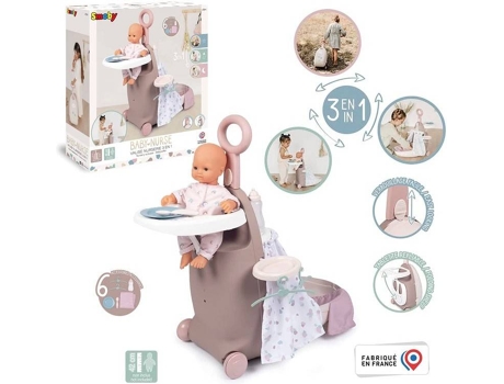MuÁÂÁÂÁÂÁ±eca SMOBY Trolley 3 En 1 (Edad MÁÂÁÂÁÂÁ nima: 1.5 AÁÂÁÂÁÂÁ±os)