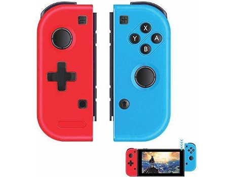Mando Multiplataforma CHRONUS 85781206W1 Rojo y Azul (Inalámbrico)