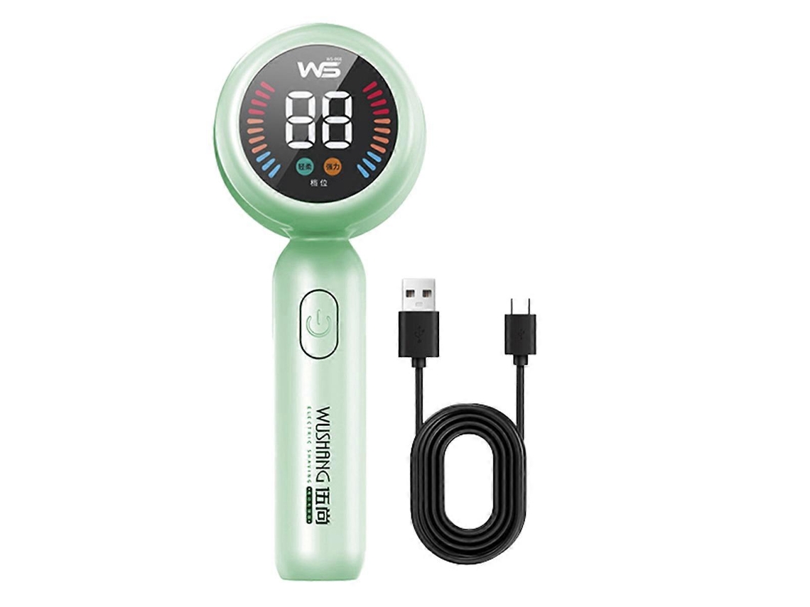 Quitapelusas para ropa, recargable por USB, color verde. Rosewell