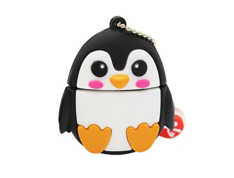 Pen USB SLOWMOOSE Pingüino (Blanco - 64GB)