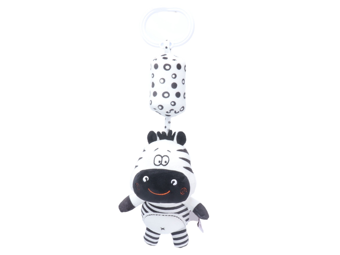 Brinquedo De Cascavel Pendurável Pelúcia Animal Para Bebê 0-1 Ano Carrinho Berço