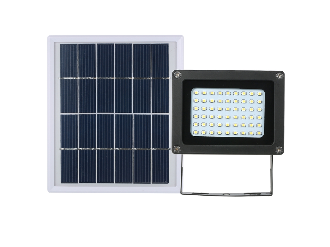 2026-luz De Inundación Solar 54 Led Ip65 Impermeable Para Exterior Hogar Jardín Patio Con Soporte