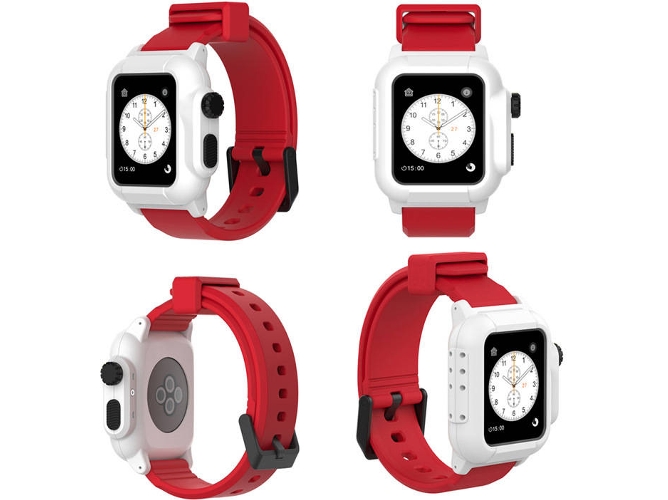 Carcasa WISETONY Apple Watch Series 2 y 3, 42 mm Blanco