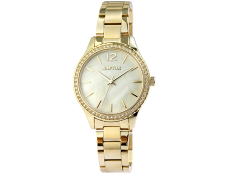 Fregadero de reloj RAPTOR Mujer con brazalete de acero inoxidable