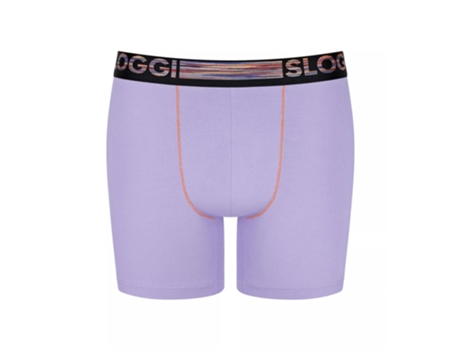 Conjunto de Pantalones Cortos de Hombre SLOGGI Lote Calzoncillos Go Abc Multicolor - 2pcs (XL)
