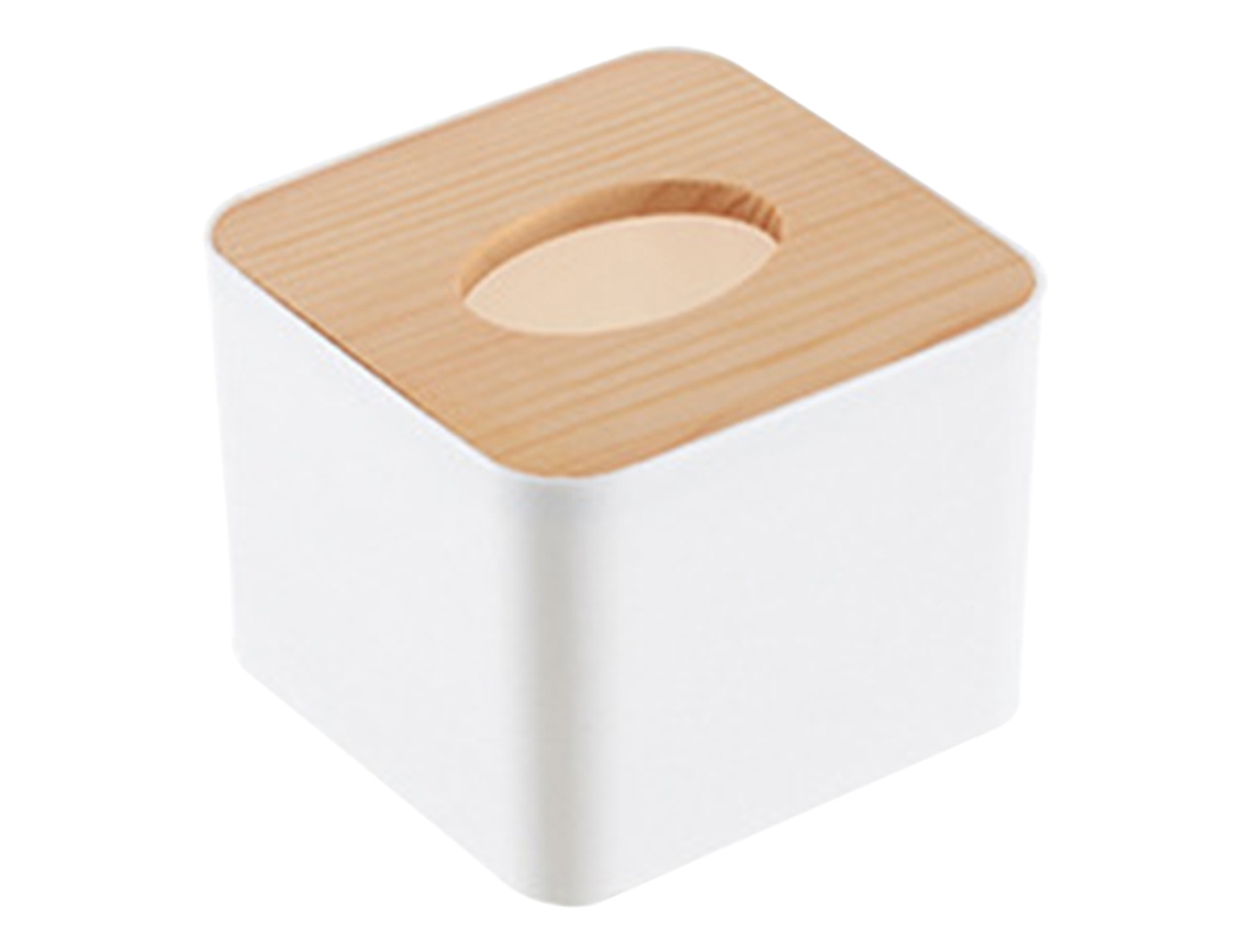 El dispensador de toallas de papel almacena y desecha