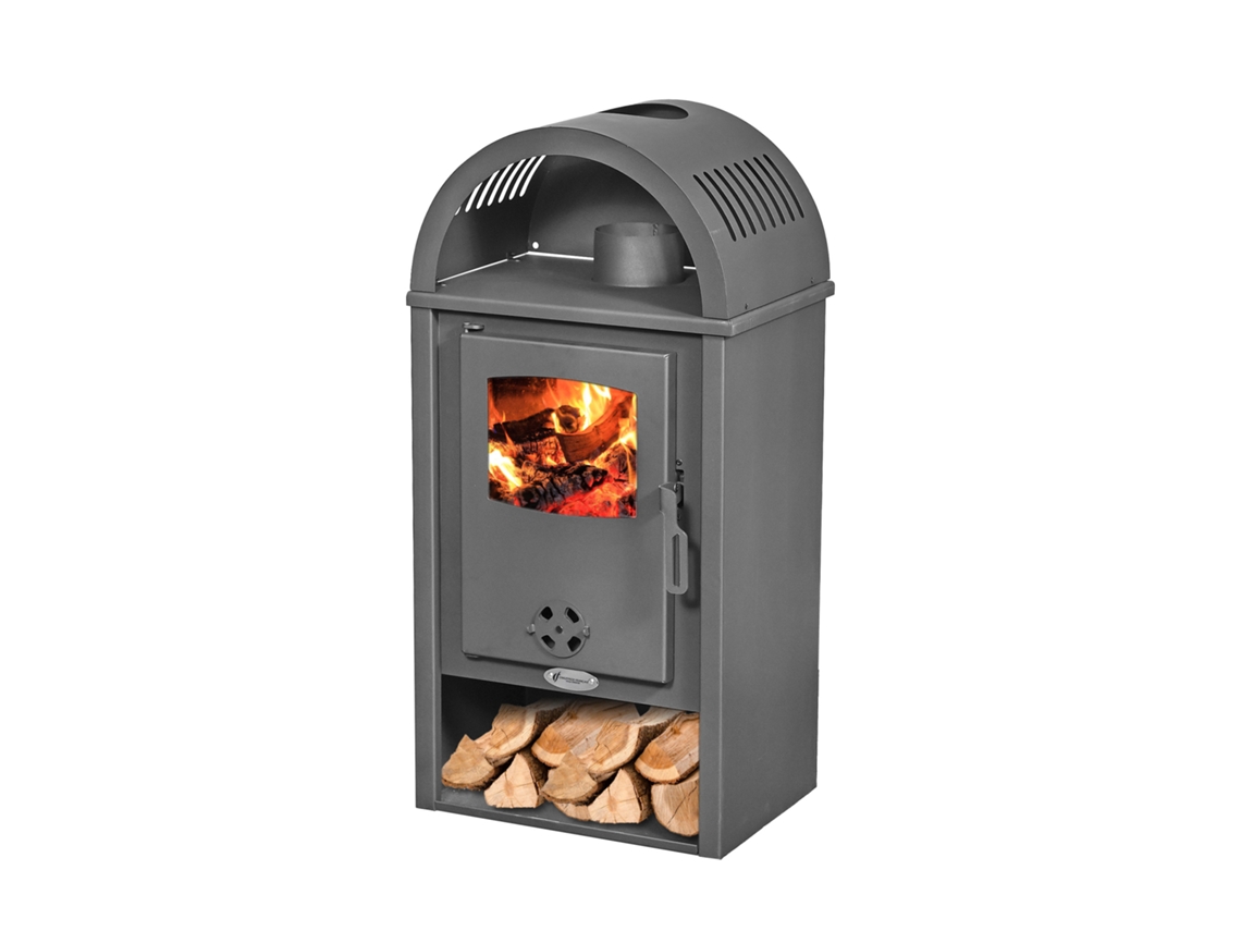 Estufa De Leña Sannover Dikar 10 Kw