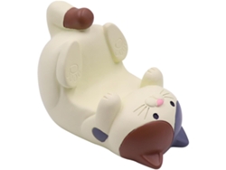 Soporte para teléfono de coche único y divertido con diseño de gato y conejo en 3D para tableta de Te Gusshious