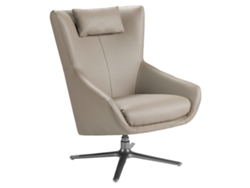 Sillón ANGEL CERDÁ S.L. 5044 (Negro - Cuero, Poliuretano - 76 x 90 x 100 cm)