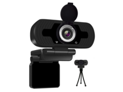 Cámara web HD 1080p con micrófono, cámara USB para computadora portátil y escritorio con pantalla panorámica de 110 grados, transmisión en vivo para llamadas en Yizhood (negra)