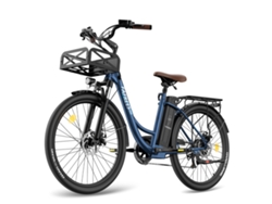 Bicicleta Eléctrica Fafrees F26 De Larga Duración, Neumáticos De 26", Motor De 250 W, Batería De 36 V Y 25 Ah.