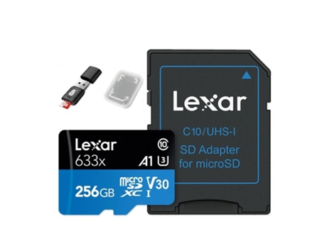 Tarjeta de Memória Micro SD SLOWMOOSE 633X (95 Mb - 256Gb - USB 2.0)