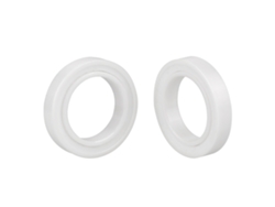Juego de 2 rodamientos de bolas de cerámica sellados de alta precisión Zro2 6803-2rs de 17x26x5 mm