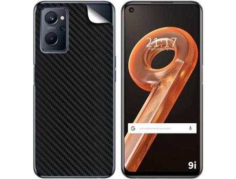 Carcasa Realme 9i TUMUNDOSMARTPHONE Vinilo Textura Carbono Multicolor
