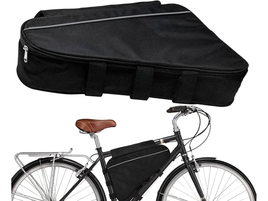 Bolsa para cuadro de bicicleta de montaña, bolsa para tubo superior de bicicleta, bolsa de almacenamiento Vayotoy