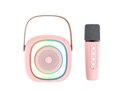 Mini Máquina De Karaoke Para Niños Y Adultos, Altavoz Portátil Con Bluetooth Y Micrófono Inalámbrico Para Fiestas Familiares En Casa, Regalo De Cumpl