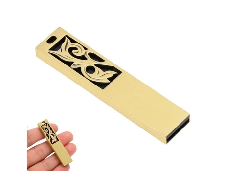 HURRISE Memoria USB de Metal 16Gb/32G/64G/128G Metal Thumb 2.0 Memory Stick Almacenamiento de Metal para Computadora 32Gb