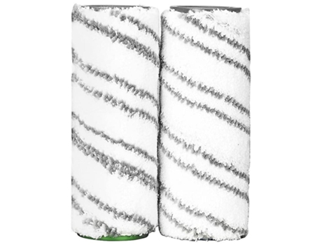 Conjunto de 2 peças de rolos para karcher fc5 fc7 fc3 fc3d limpador de chão cinza