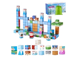 Juego de bloques magnéticos de 150 piezas para construcción creativa y educación Tekmaquinas