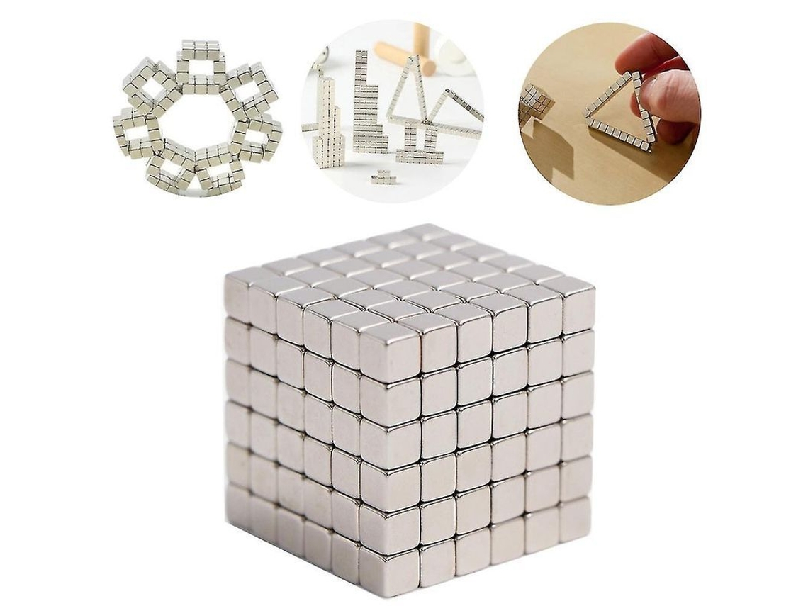 Nuevo Cubo Magnético 216 De 2025, Cubos Magnéticos De Neodimio, Imanes Cúbicos N35 De 5 Mm Resistentes A La Corrosión.
