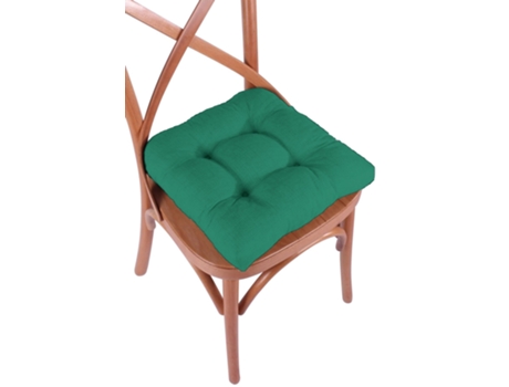 Cojín para silla 40 x 40 x 5 cm - Verde M'DECO