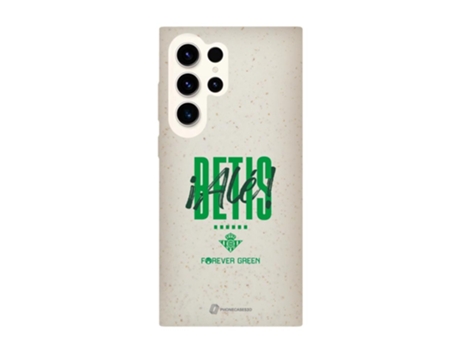 Funda Móvil Ultra Oficial Real Betis Fc Compostable para Samsung Galaxy S23 Ultra PHONECASES3D