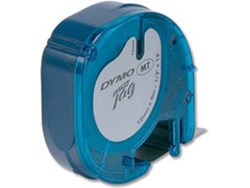 Cinta Laminada DYMO 12mm LetraTAG Plastic tape