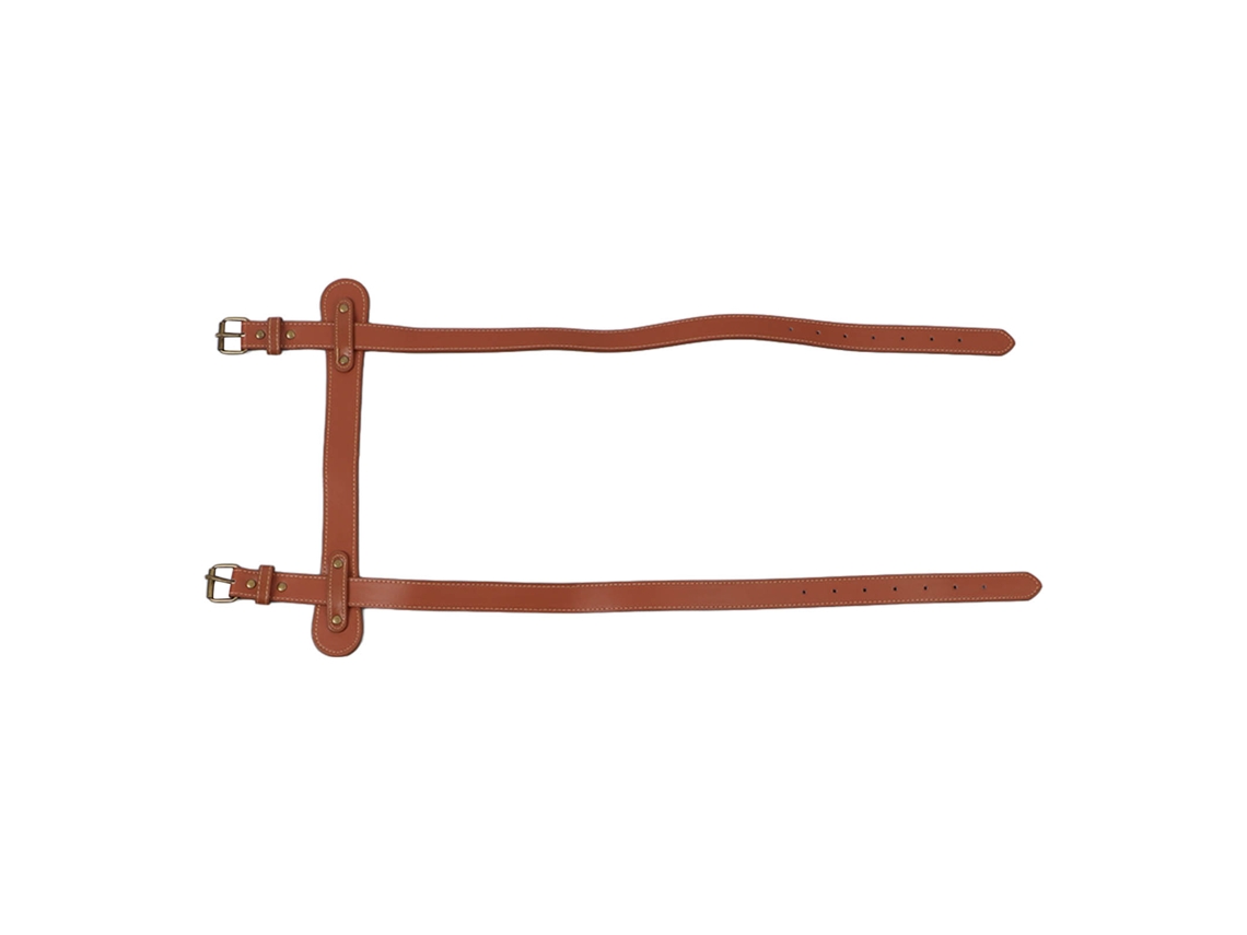 Correa Ajustable De Cuero Sintético Pu Resistente A Los Desgarros Para Transportar Mantas, Ideal Para Acampar, Picnics Y La Playa.