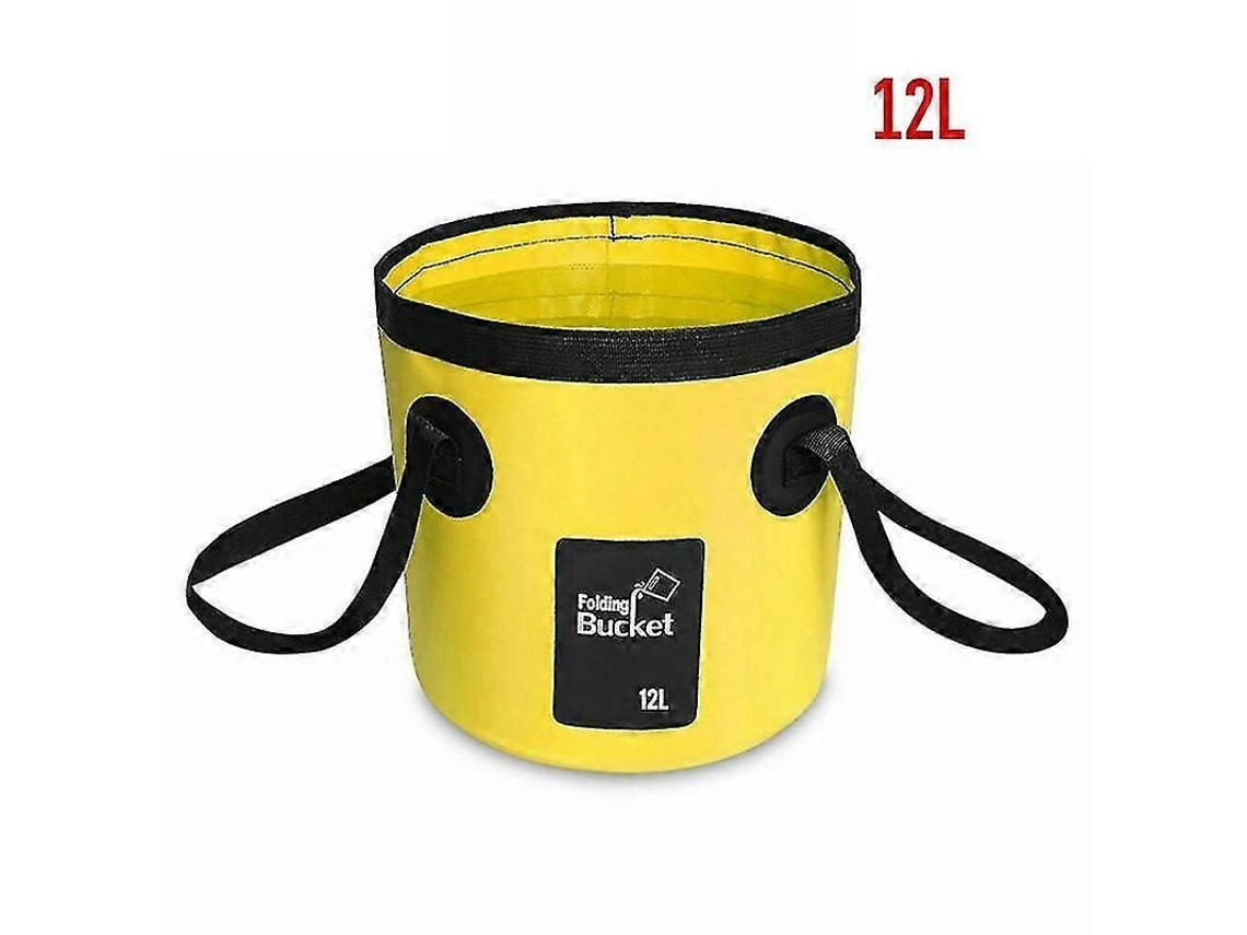 ELECTVAULT1 Bolsa de agua portátil plegable de 12 litros para uso en exteriores