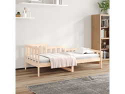 Sofá Cama Individual Sin Lovely Home Marrón (90x200)