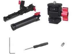 Mango Plegable De Fibra De Carbono Para Estabilizadores Dji Rs4 Pro, Rs3 Y Rsc2 – Aleación De Aluminio Ligera
