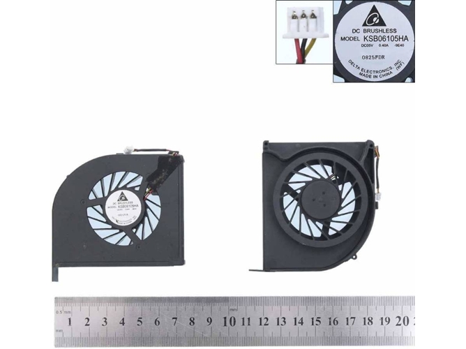 Ventilador para Portátil HP Pavilion Dv6-2000 Dv6-2100 579158-001 (Versión 2)