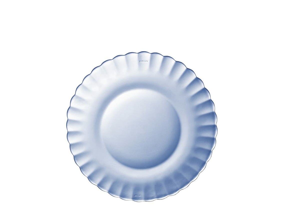 Plato BIGBUY Picardie (Cristal - 1 x 1 x 1 cm)