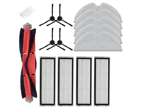 Cubierta del cepillo principal Cepillo Lateral filtro Hepa paño de mopa para Dreame D9 L10 Pro Aspiradora Robótica accesorios de repuesto