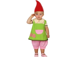 Disfraz de Bebé DISFRAZZES Duende Verde (Talla: 12 a 24 meses)