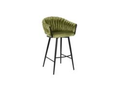 Taburete Poliester Metal Verde 53x58x101cm