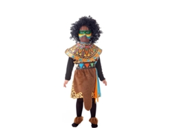 Disfraz de Africana de Tribu para niños