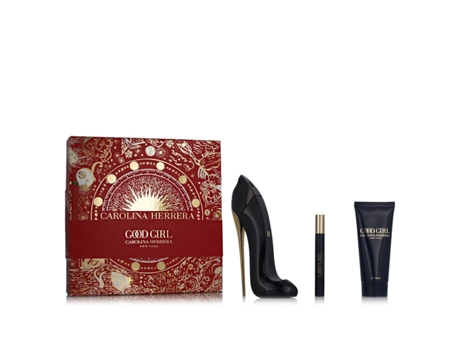 Set de Perfume Mujer CAROLINA HERRERA EDP Good Girl 3 Piezas