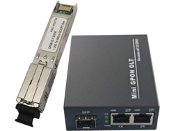 Nuevo Mini Gpon Olt Stick Con 1 Puerto Y 2 Puertos Para Enlace Ascendente De 32 Onu