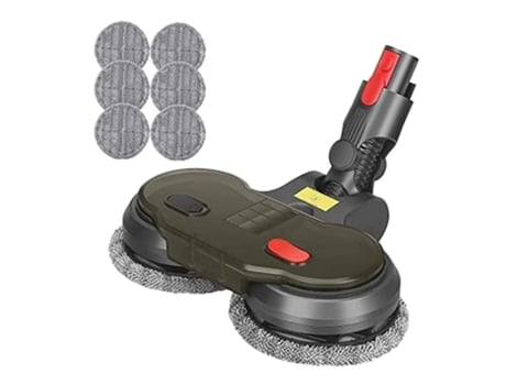 Cabeça de esfregona elétrica para aspirador de pó dyson v15 v11 v10 v8 v7