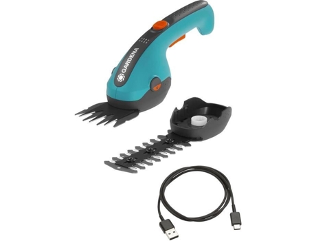 Kit cisail um horário gramado li + buff - 3,6V/2,5 AH - Lagação de lâminas de cabos USB -C - 9885-20