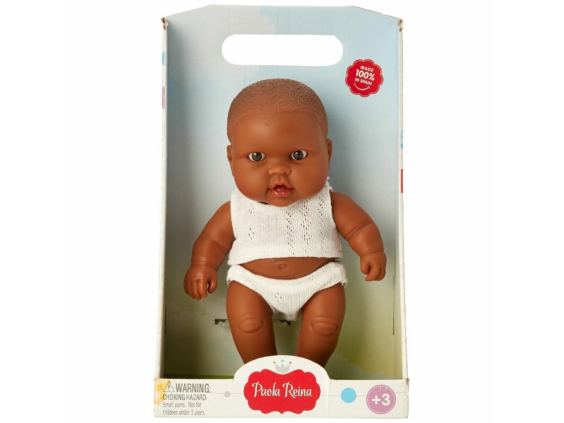 Bebé de Jugar PAOLA REINA Gordi Little Black Boy  (34 cm)